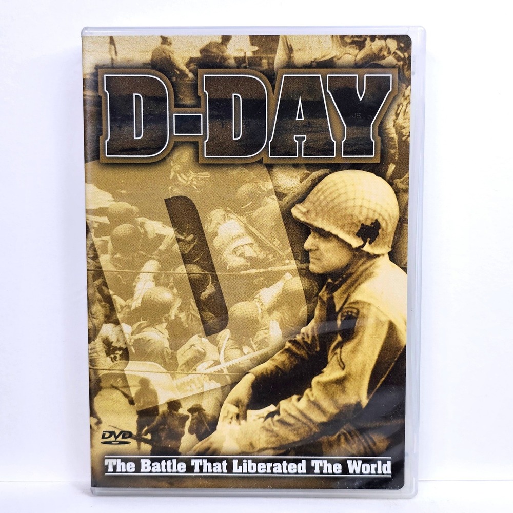D-Day The Battle‎ That Liberated The World DVD WWII Documentary History Normandy